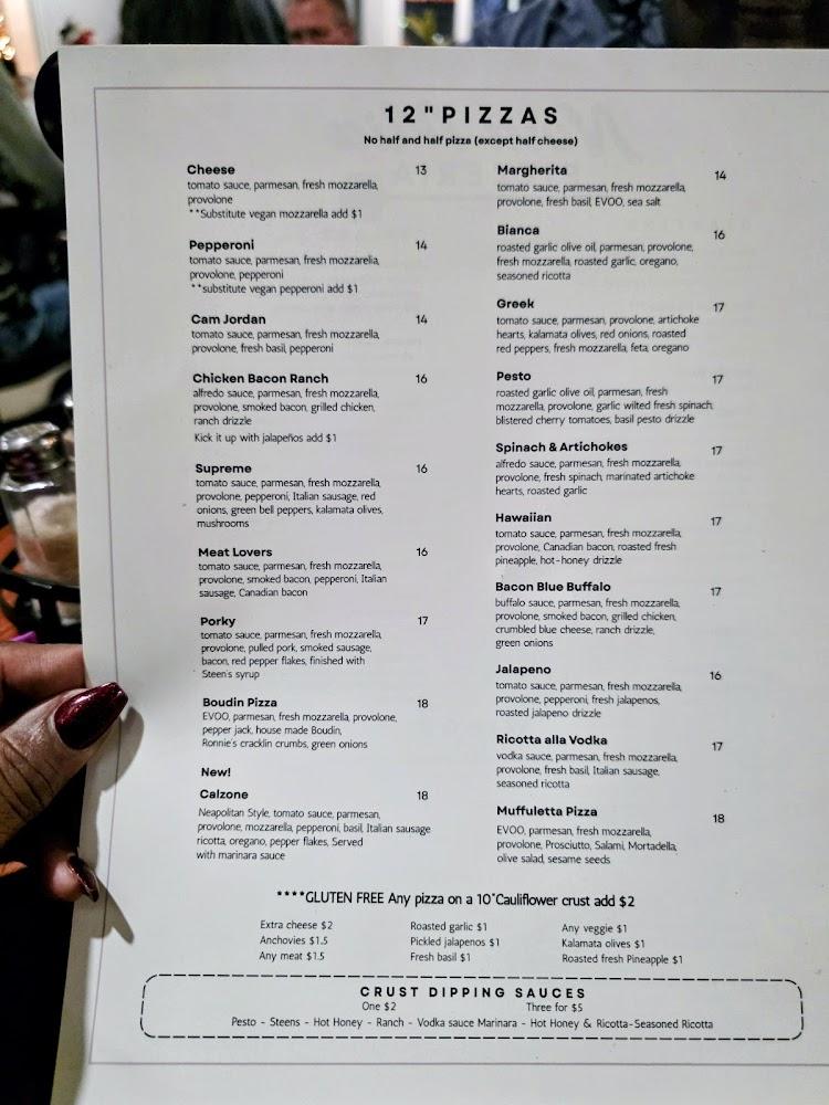 NOLA Mia Pizzeria Menu image 1