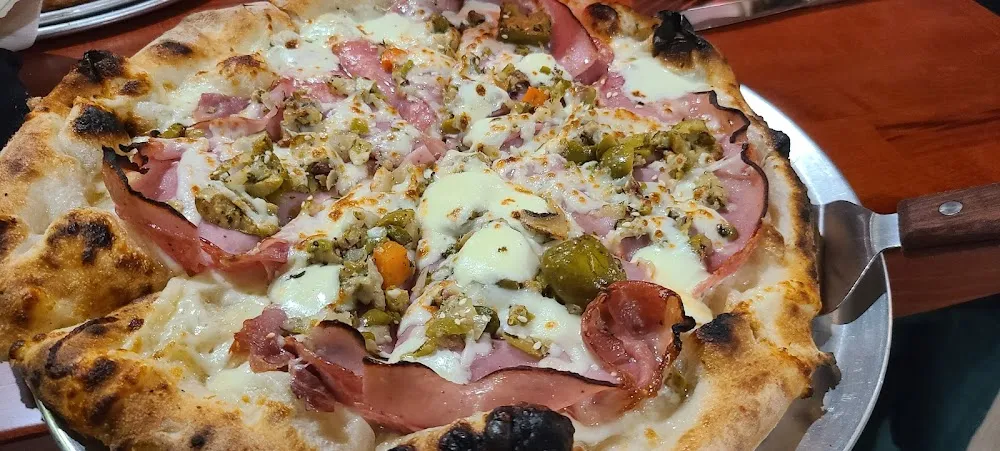 Muffuletta Pizza